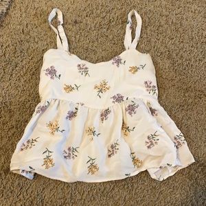 Hollister Floral Blouse